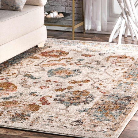 Nuloom Cecil Vintage Floral Area Rug 6ft 7in x 9ft GRWS02A-6709